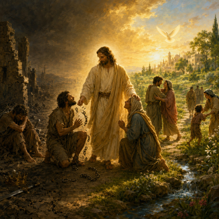Illustration zum geistlichen Impuls über das Evangelium vom Reich Gottes